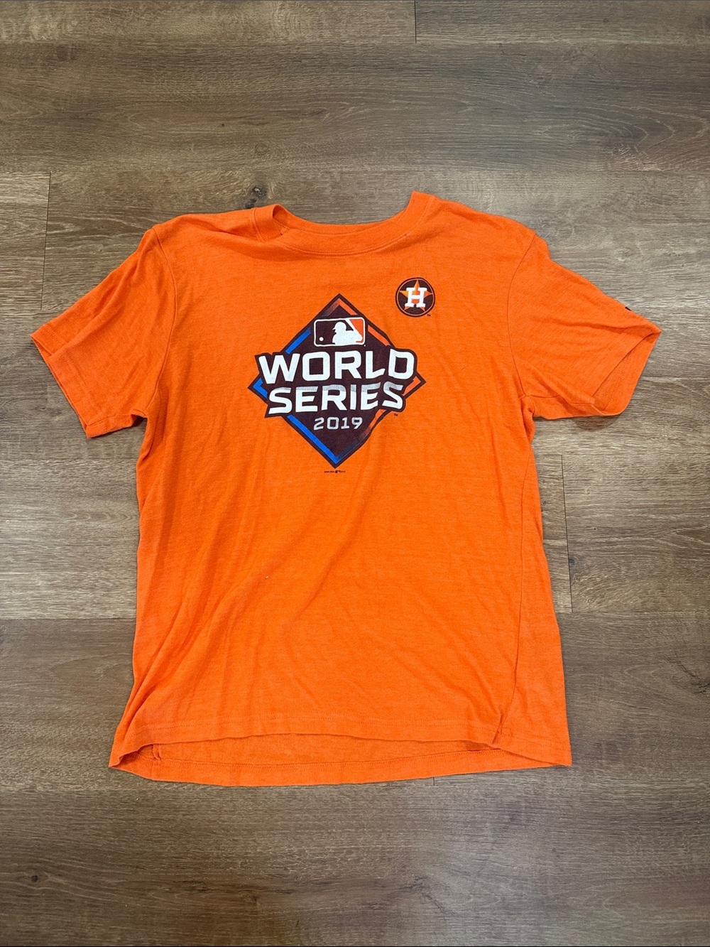 New Era Orange Houston Astros World Series 2019 Kids Tee